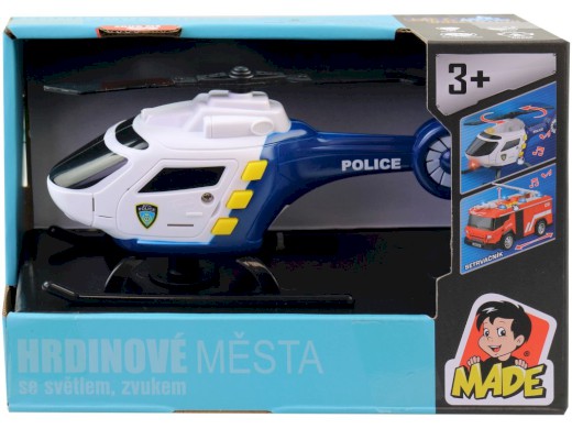 Vrtulník, na baterie, světlo, zvuk