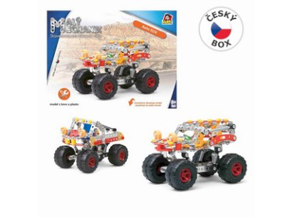 90799 - MaDe Malý mechanik, auto SUV, 272 dílků