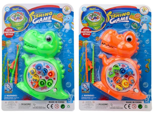 15225 - Hra rybičky dinosaurus, 14 x 15 x 2,5 cm