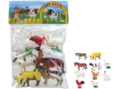 Zvířátka v sáčku, 7-10 cm