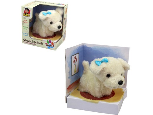 14681 - Pejsek chodící, 15 cm