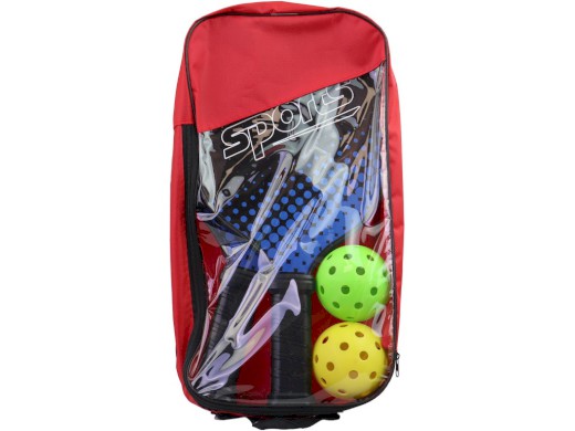 Pálky s míčky v pouzdře