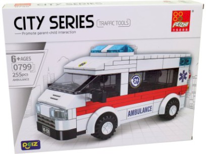 Malý mechanik kostky, ambulance, 255 kostek