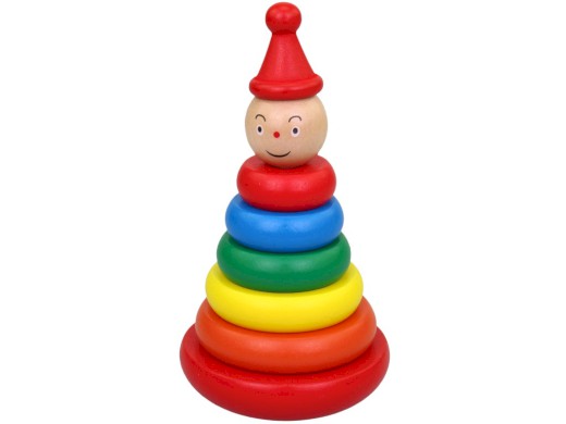 20370 - Dřevěné kroužky, 17 cm