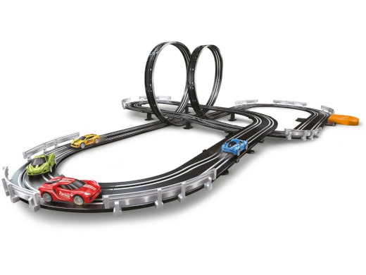 16017 - Autodráha, délka 700 cm, 140 x 120 x 31 cm