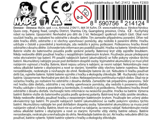 21412 - Kuchyňský robot na baterie