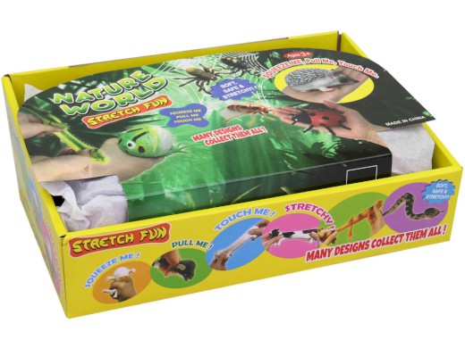 Zvířátko krtek, 24 ks v display boxu, 10 cm