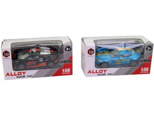 18749 - Auto závodní, kovové, 8 cm