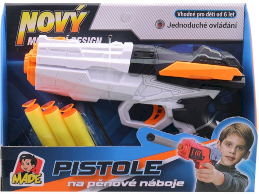 00458 - Pistole se softovými náboji, 20 cm