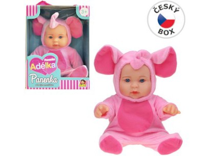 11644 - Panenka - zvířátko, 22,5 cm