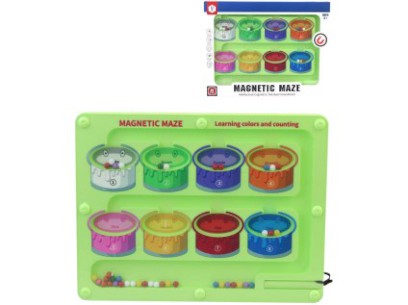 Magnetické bludiště 32 kusů