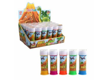 15664 - Bublifuk dinosaurus, český design, 23 x 17 cm, 50 ml