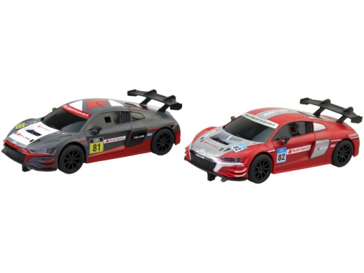 Náhradní autíčka k autodráze s licencí Audi, v sáčku, 2 ks