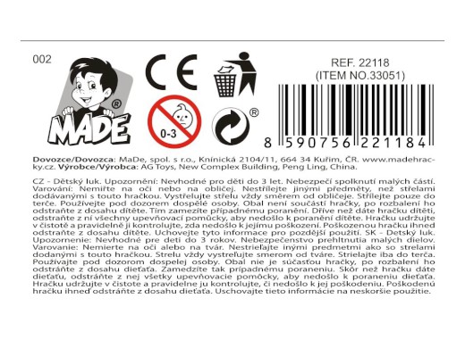 Luk se šípy, 51 cm