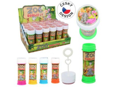 02631 - Bublifuk Zoo, český design, 23 x 17 cm, 50 ml
