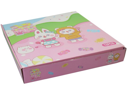 Kabelka zvířátko, 12ks v DBX, 10cm