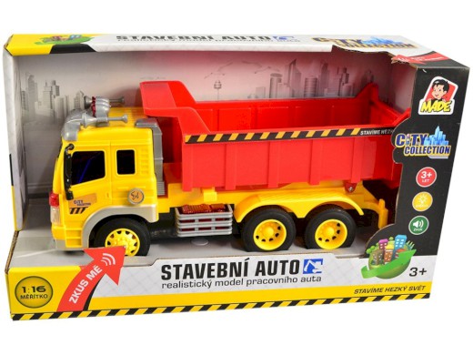 12581 - MaDe Auto stavební na baterie, nákladní