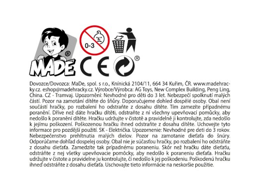 Tramvaj - šalina, 17 cm