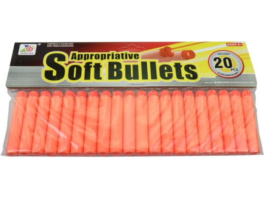 00306 - Náboje softové, 20 ks, 16 x 28 cm