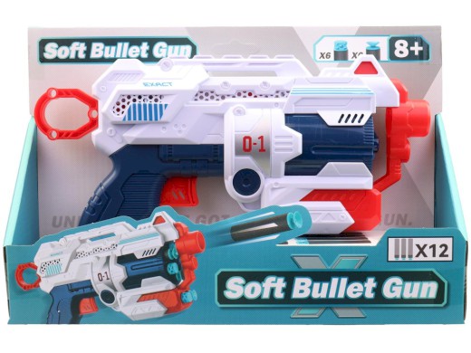 Pistole se střelkami, 28,5 cm