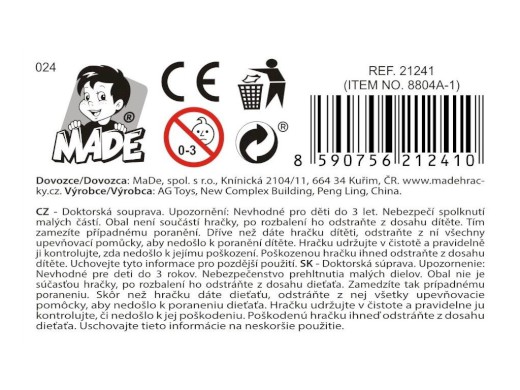 Doktorská sada, růžová