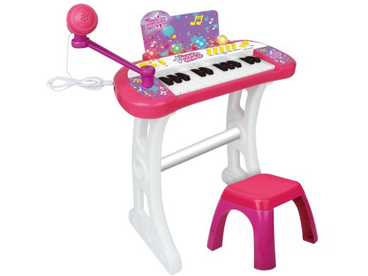 11695 - Epiáno na baterie se stojanem a s mikrofonem