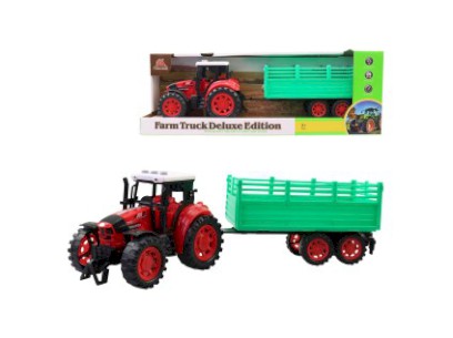 88263-24075 Traktor s přívěsem 40 x 10 x 14cm