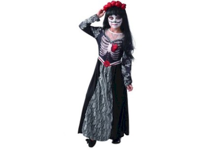 09337 - Šaty na karneval - smrt, 120 - 130 cm