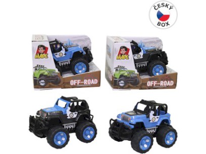 16717 - Auto off - road, policejní, 14 x 9 x 9,5 cm