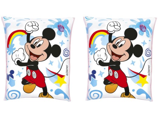 BW91002 - Nafukovací rukávky Mickey, 23 cm x 15 cm