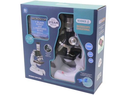 Mikroskop, 11,5 x 7,5 x 20,5cm