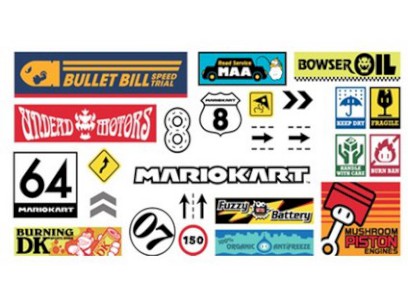 12630 - Balící papír Super Mario 70 cm x 2 m