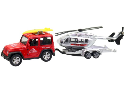 Auto s přívěsem, 21 cm
