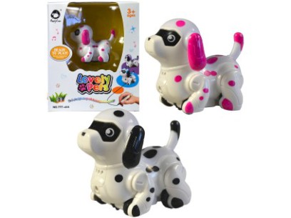 03364 - Pejsek, jezdící po namalované čáře