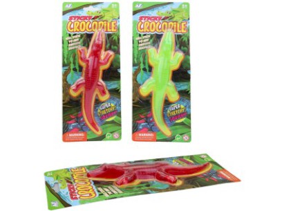 14934 - Krokodýl (lepkavý) 20 x 6,5 cm