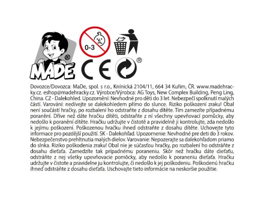 Dalekohled, 6 ks v display boxu