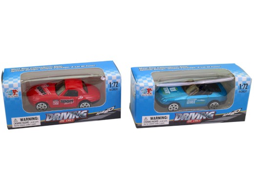 17776 - Auta závodní, volná kola, 7 cm