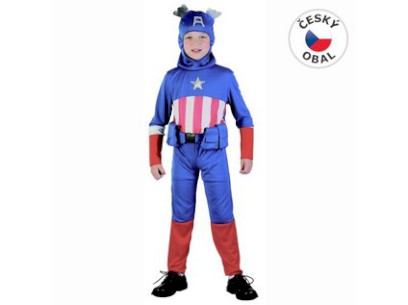 91251 - Kostým na karneval Hrdina, 120-130cm