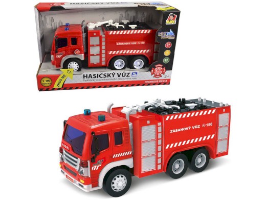 MaDe Auto požární cisterna, 11 x 26 x 8 cm