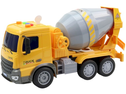 14446 - Auto domíchávač na setrvačník, na baterie, se světlem a zvukem, 25 x 8 x14 cm