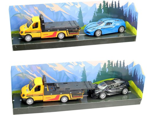 14855 - Auto odtahovka kovové, na zpětný chod, 22 x 5,5 x 5,5 cm