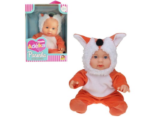 11642 - Panenka - zvířátko, 22,5 cm