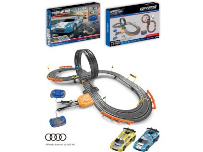 90173-27306 Autodráha s licencí Audi, na baterie, 110 x 80 cm