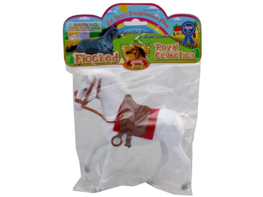 15691 - Kůň se sedlem, 18 x 17 x 6 cm