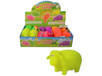 02559 - Ovečka  svítící, 10cm, 12ks v boxu