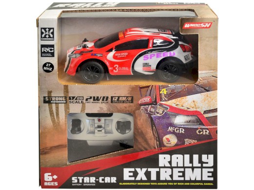 00912 - Auto na dálkové ovládání, 13 cm, 4 směry jízdy, 27 MHz