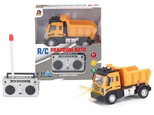 08444 - Auto stavební, na dálkové ovládání, 4 kanál, 17 x 16 x 7 cm