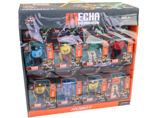 Robot měnící se v auto, 24 ks v display boxu