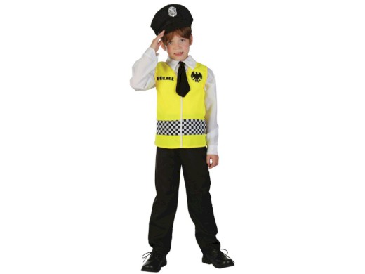 75047 - Kostým na karneval Policie, 120-130cm
