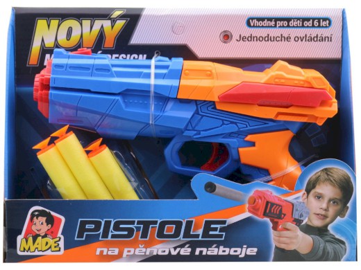 00458 - Pistole se softovými náboji, 20 cm